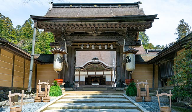 Kongobuji Temple: The head temple image
